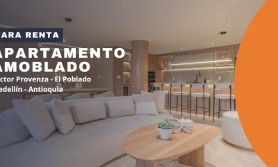 Apartamento amoblado en Provenza, El Poblado, Medellín